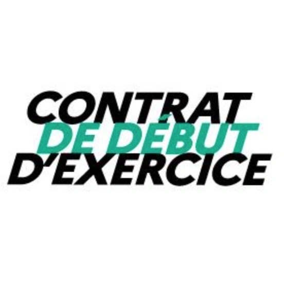 CONTRAT DE DEBUT D&rsquo;EXERCICE