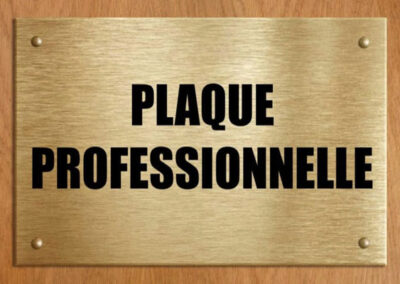 Titres et mentions autorisées les plaques et les ordonnances